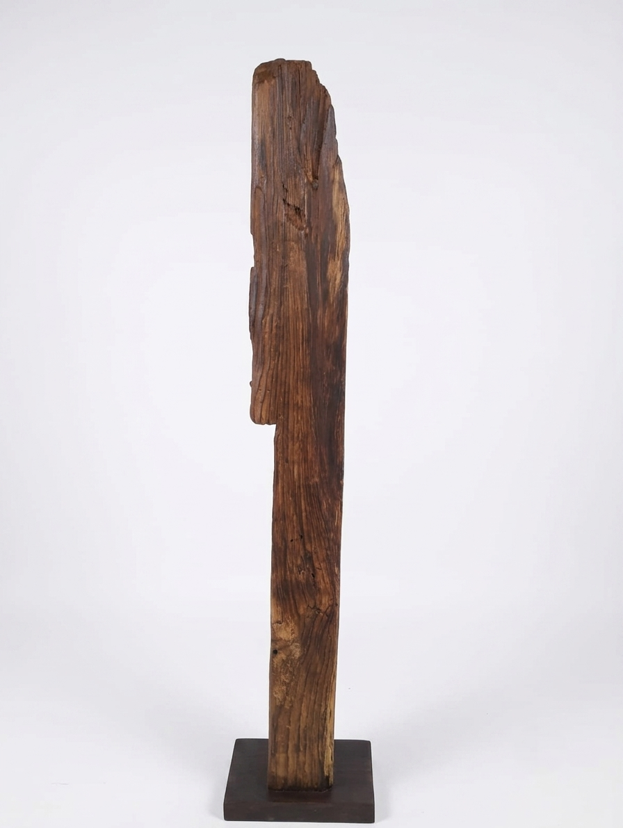 The Crown Jewel of the Forest: 80-Year-Old Dalbergia latifolia -East Indian Rose wood Driftwood Sculpture 30 inch Height 