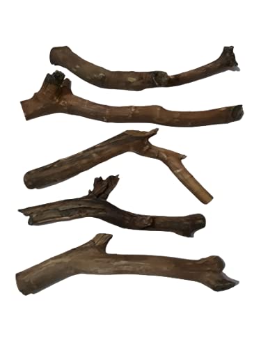 Natural Teak  Wooden Branches 4 Pieces 