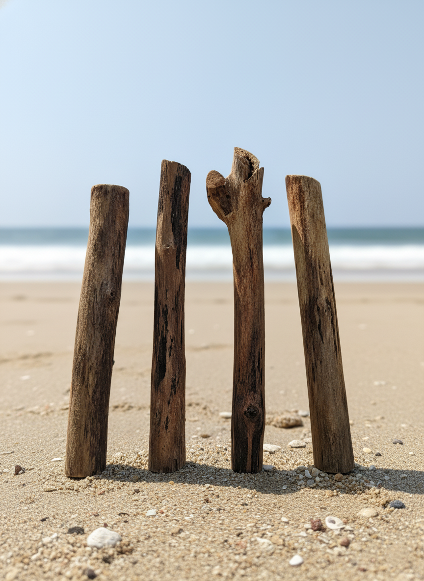 Set of Driftwood Sticks