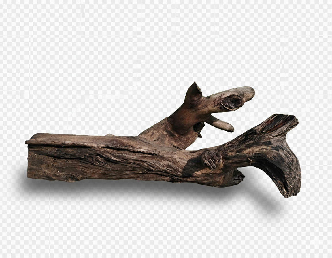Decorative Driftwood Log 2 feet Long 