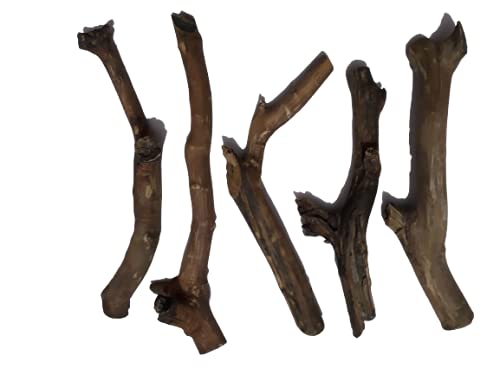 Natural Teak Wooden Branches 4 Pieces