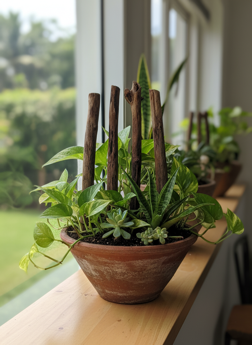 Set of Driftwood Sticks 