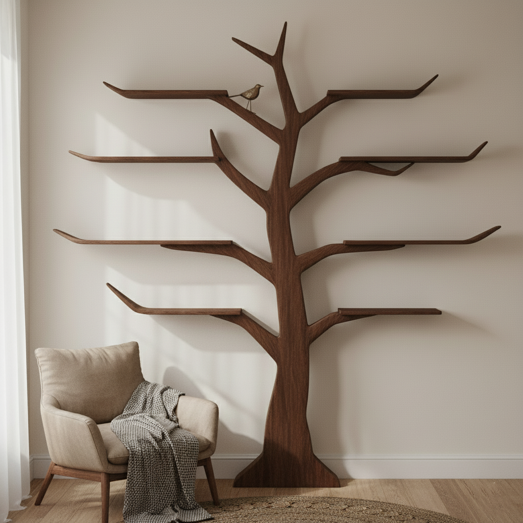 Amazon tree shaped book shelf