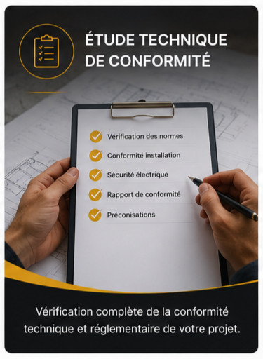Étude technique de conformité Pro