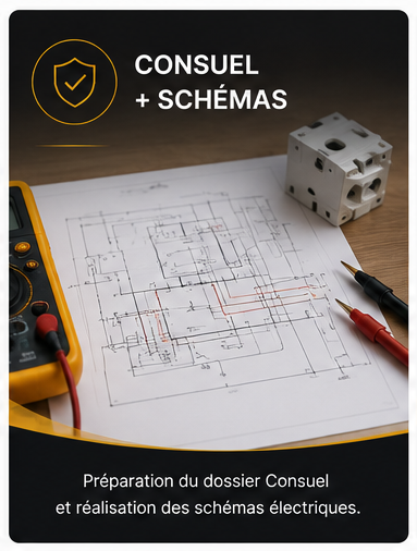 Consuel + Schémas Pro