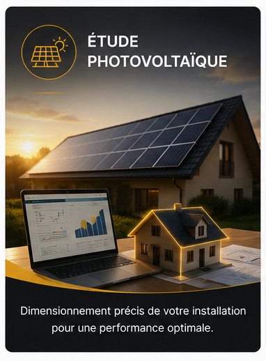 Étude photovoltaïque personnalisée