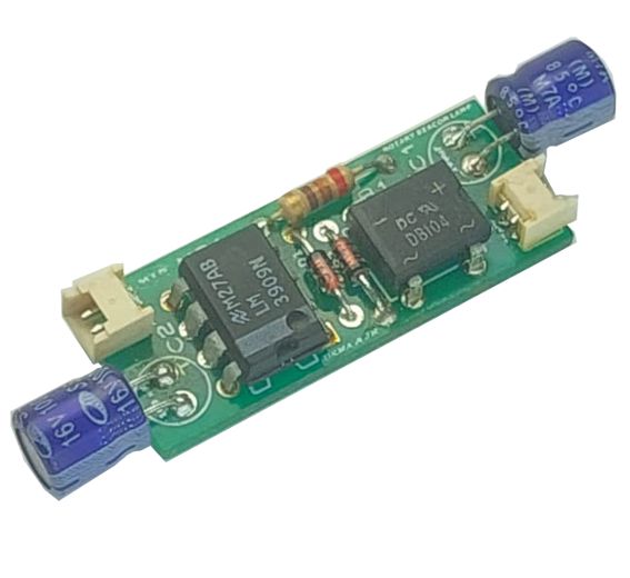 ROTARY BEACON p/ Lãmpada (EFEITO GIROFLEX)  para DC (analógico )