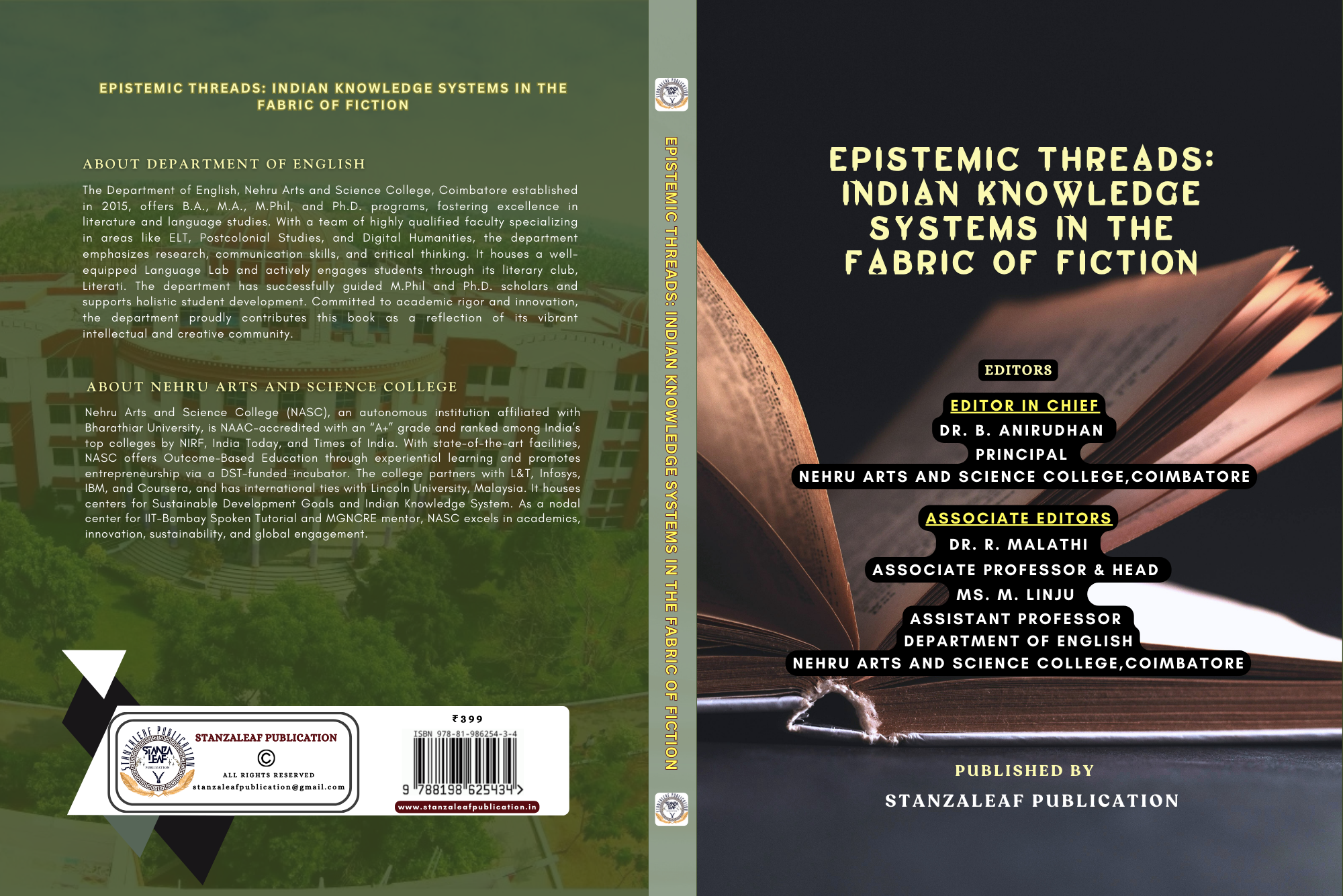 Epistemic Threads: Indian Knowledge Systems in the Fabric of Fiction