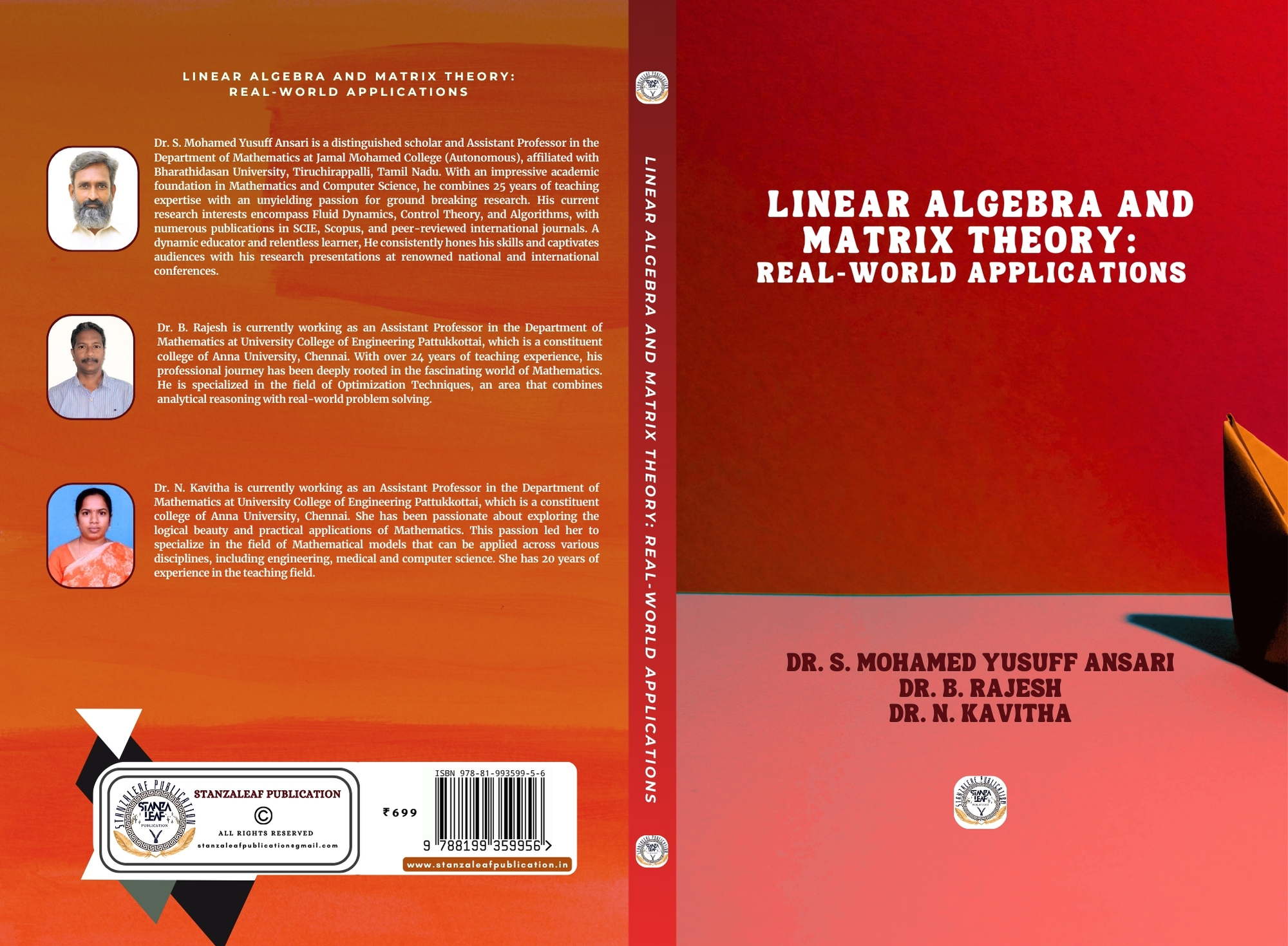 Linear Algebra and Matrix Theory: Real-World Applications