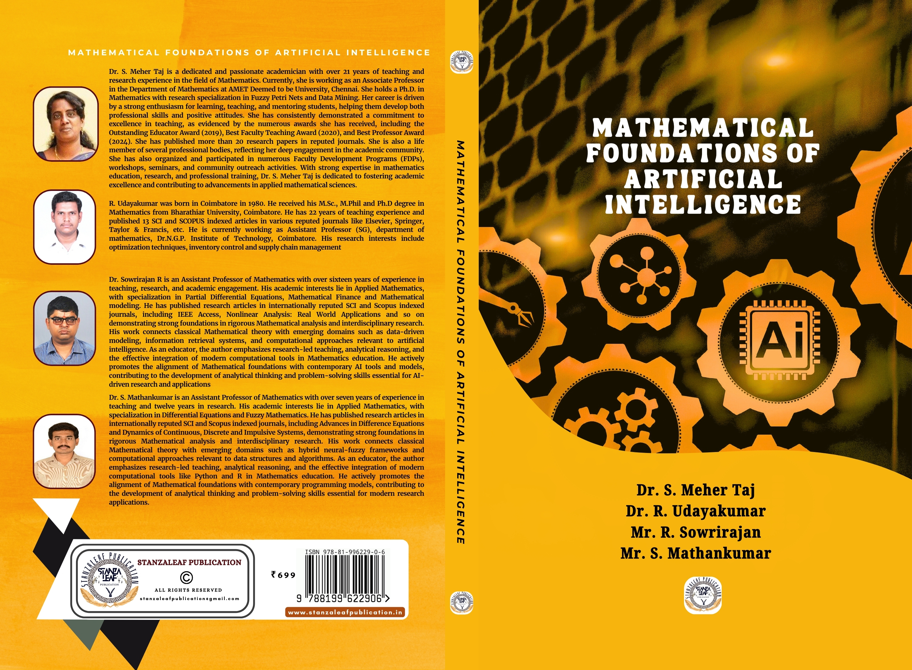 Mathematical Foundations of Artificial Intelligence