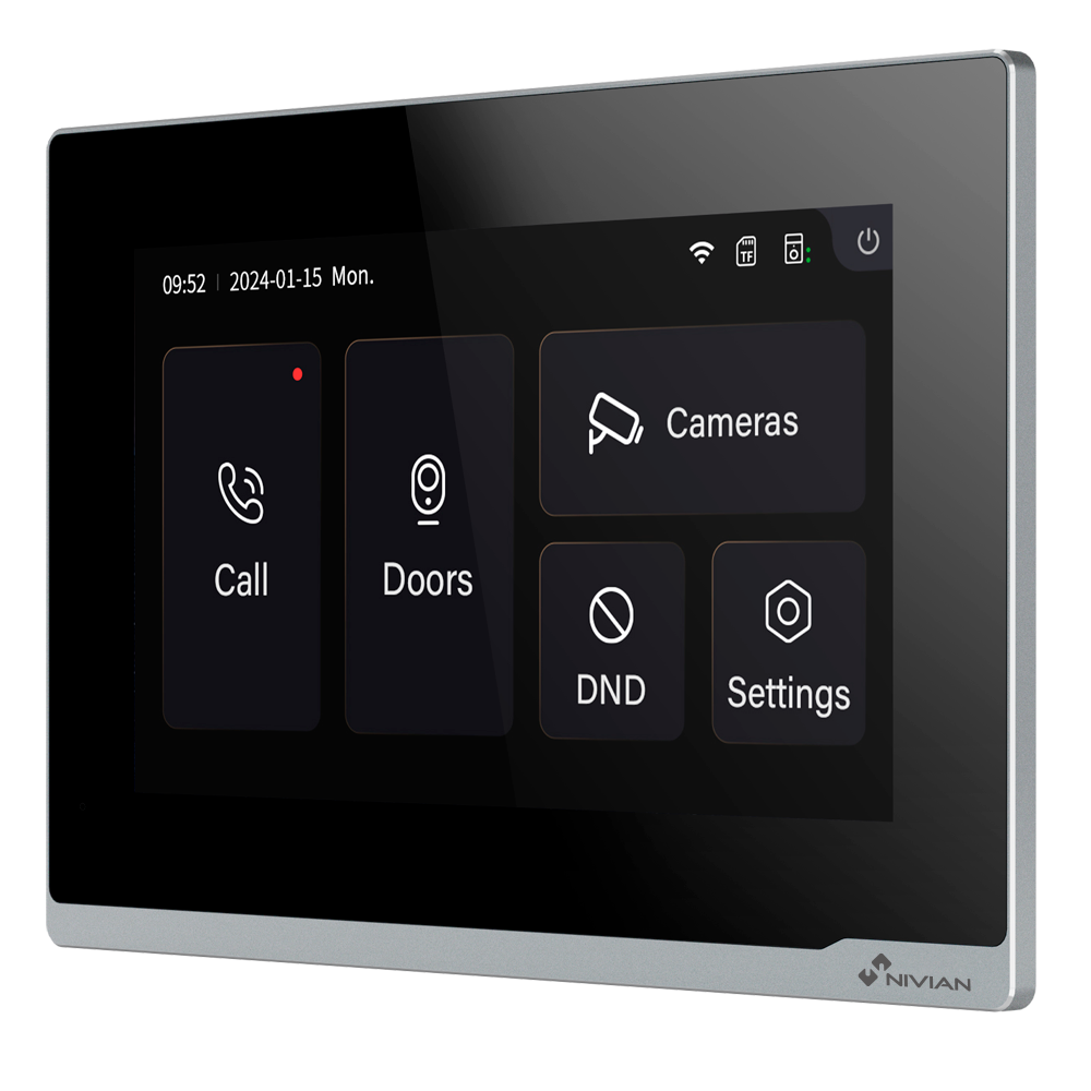 Videoporteiro Sem fios Solar