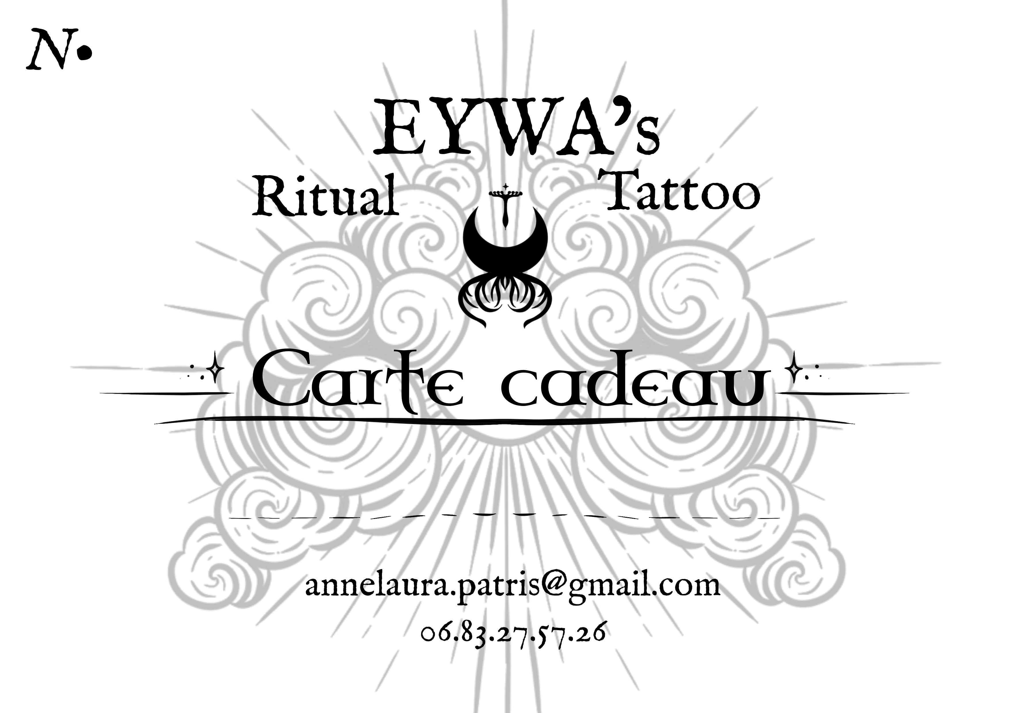 Carte Cadeau Tatouage