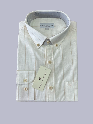Camisas Sociais Marco Luiggi (colarinho firme) diversas cores 