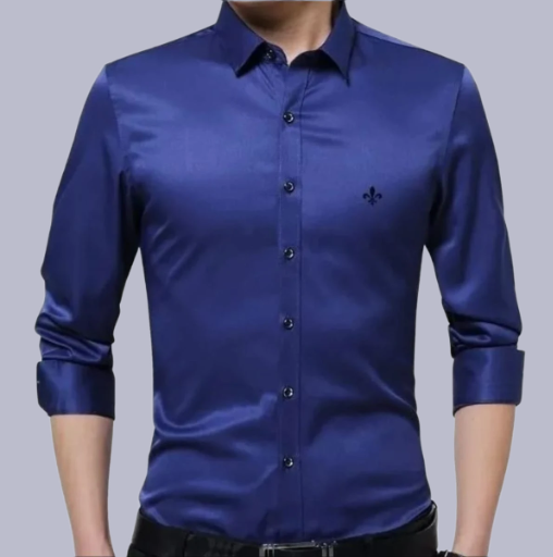 Camisas Sociais Azul Dudalina