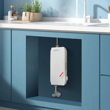 Tankless Water Heater Electric, Instant Hot Water Heater Under Sink, 3000W Mini Water Heater for Shower/Bathroom, Kitchen, RV