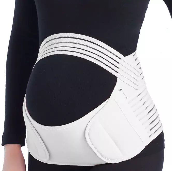 SUPA Maternity Belt, Waist/Back/Abdomen Band, Belly Brace (Size M)