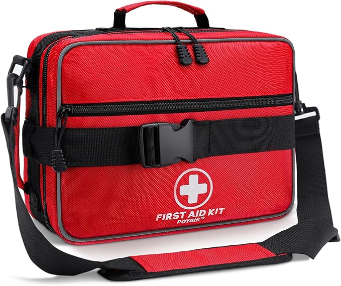 Premium 420 Pieces Large First Aid Kit for Home, Car, Travel, Camping, Truck, Hiking, Sports, Office, Vehicle & Outdoor Emergencies