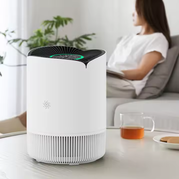SUPA  Air Purifier for Home Allergies Pets Hair in Bedroom, Covers Up to 1074 ft² by 56W High Torque Motor, 3-in-1 Filter with HEPA Sleep Mode, Remove Dust Smoke Pollutants Odor