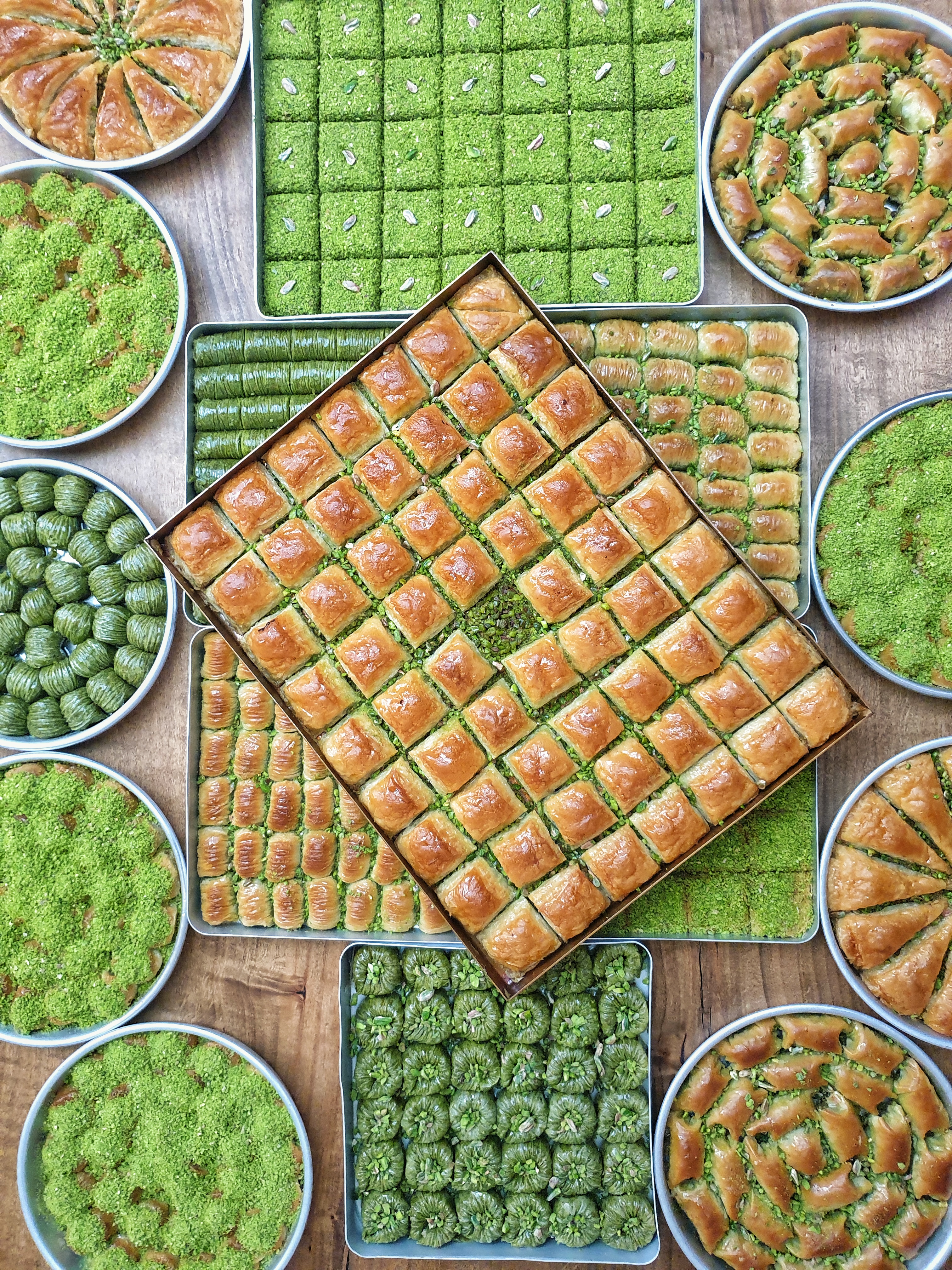 Özel Kare Dilim Baklava