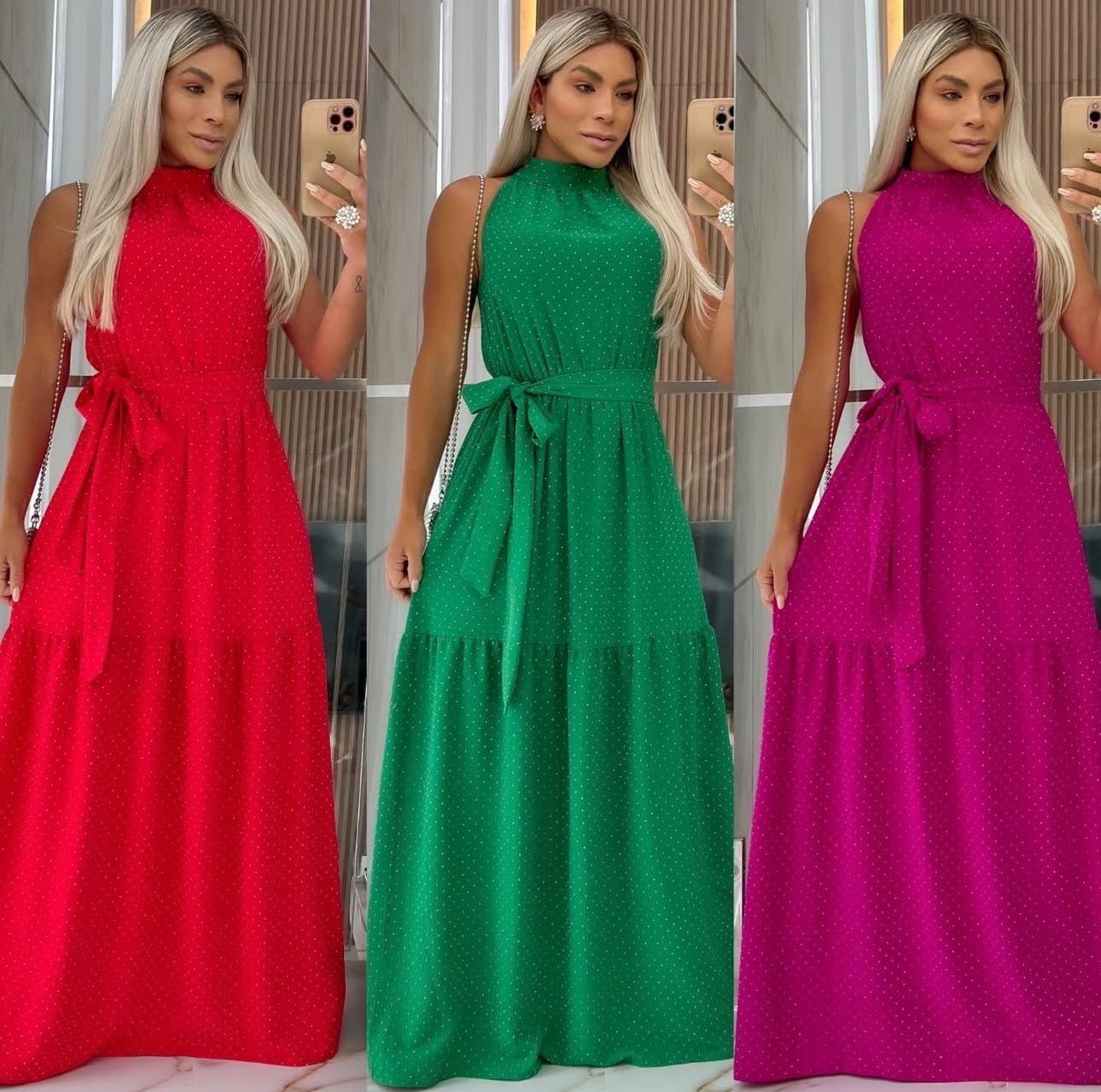 Vestido Longo Elegante