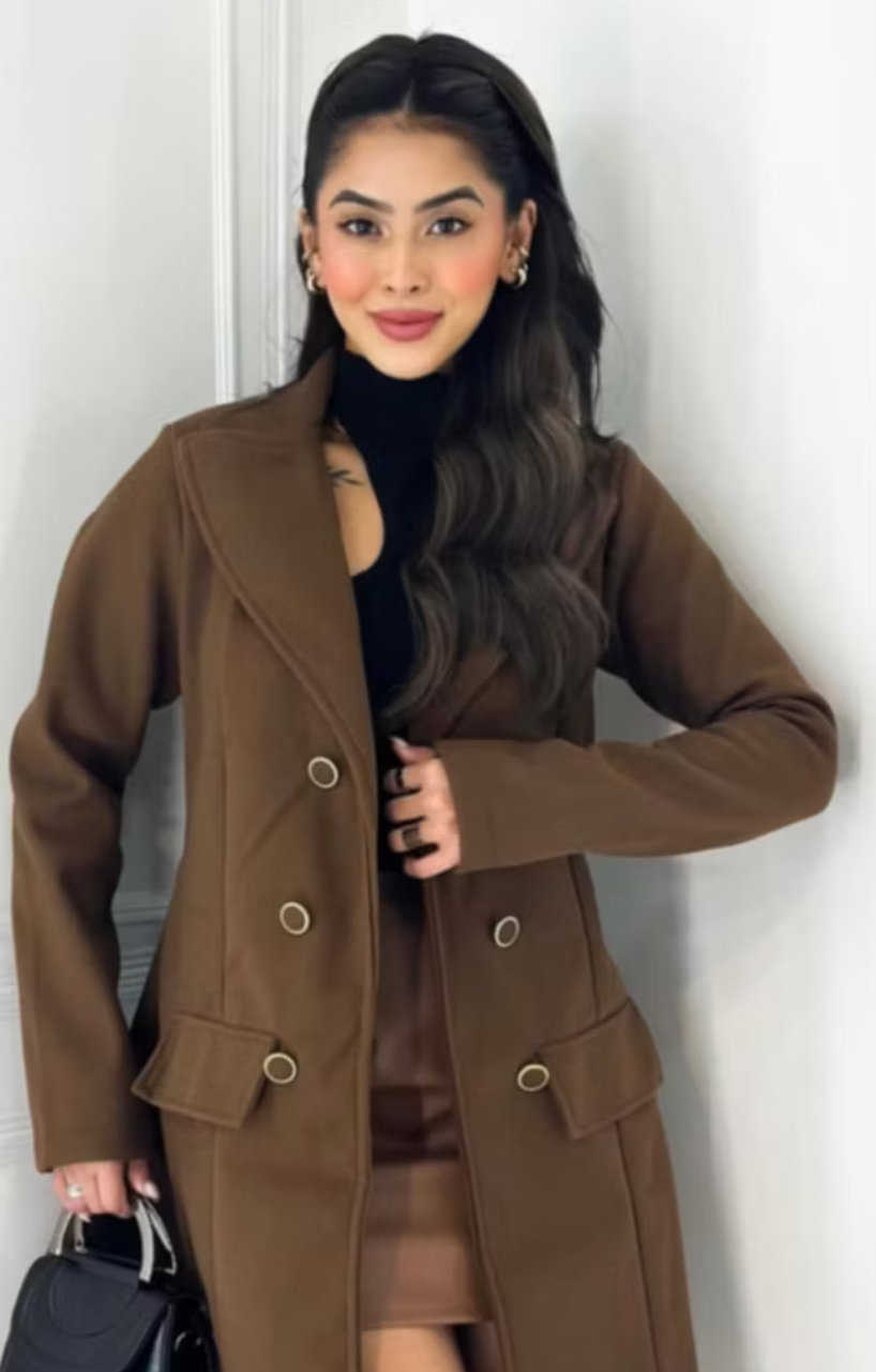 Casaco Marrom