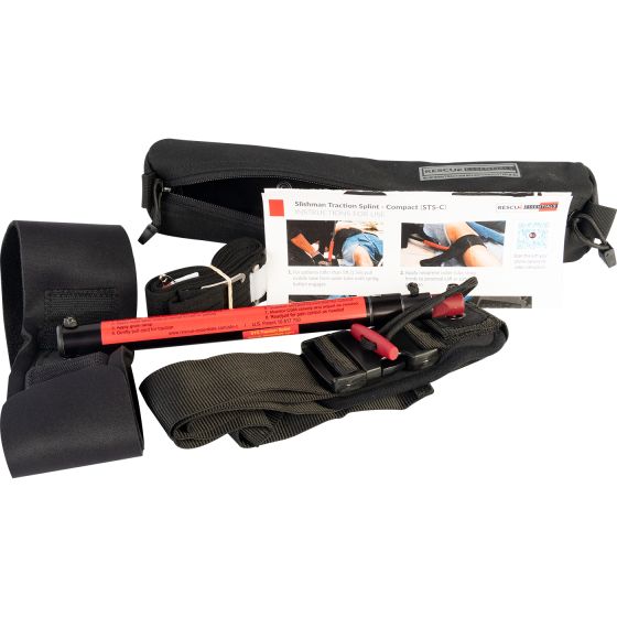 Ferula de tracción colapsable