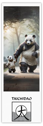 Marque-page Pandas