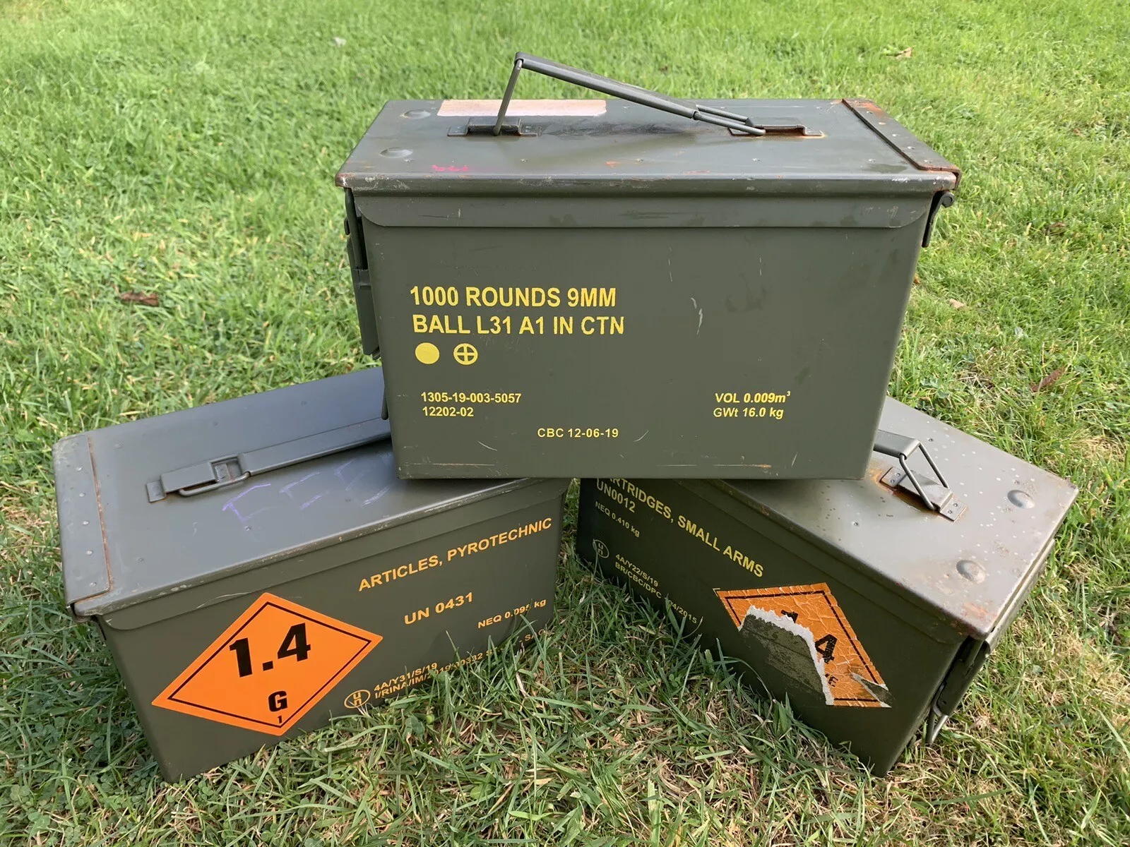 Military Ammunition Storage Boxes