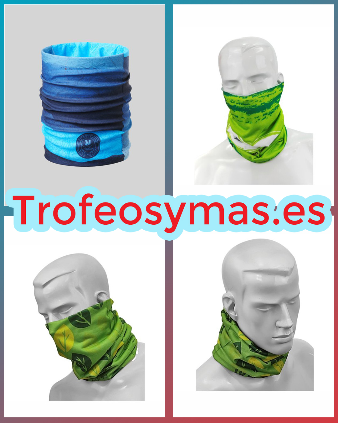 Cuello (braga) tubular unisex