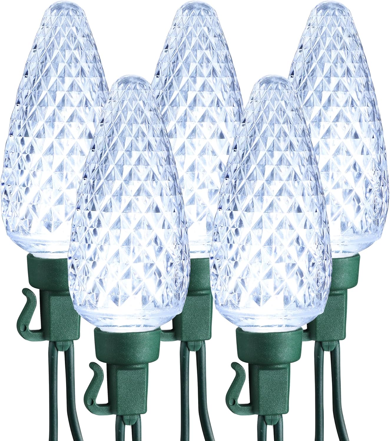 White C9 Christmas Lights