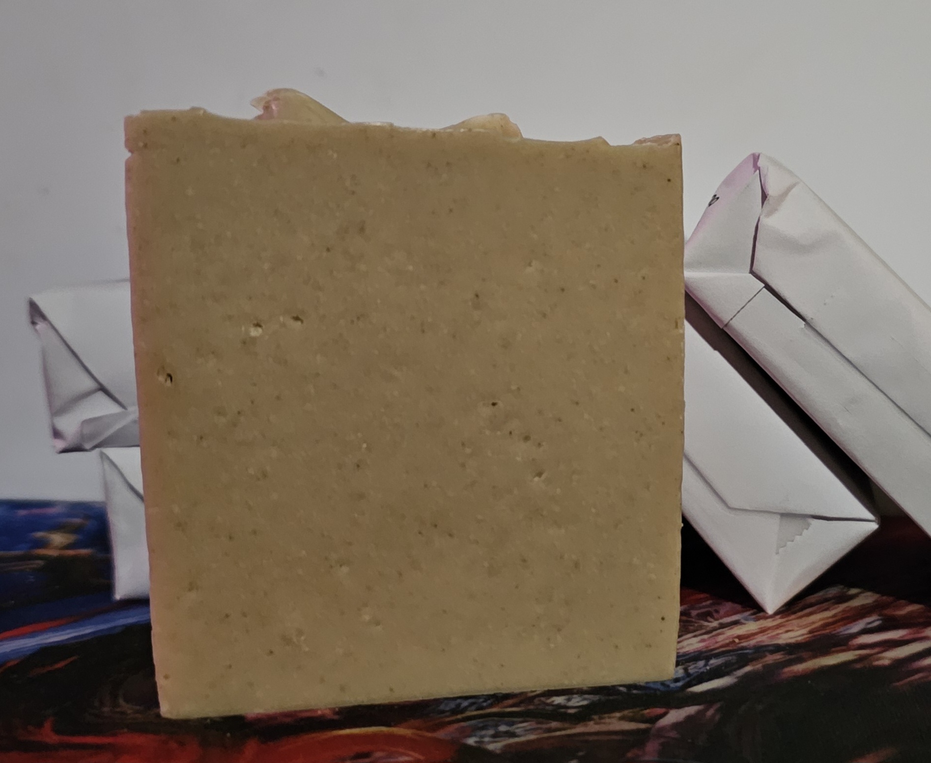 Goat milk soap Exfoliating Lavender 4oz bars