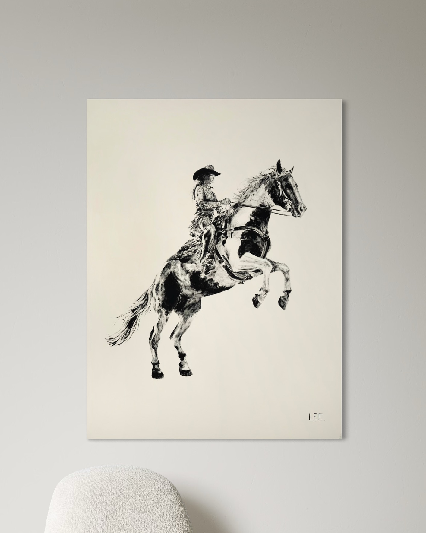 'Second Lady' - Quality Print