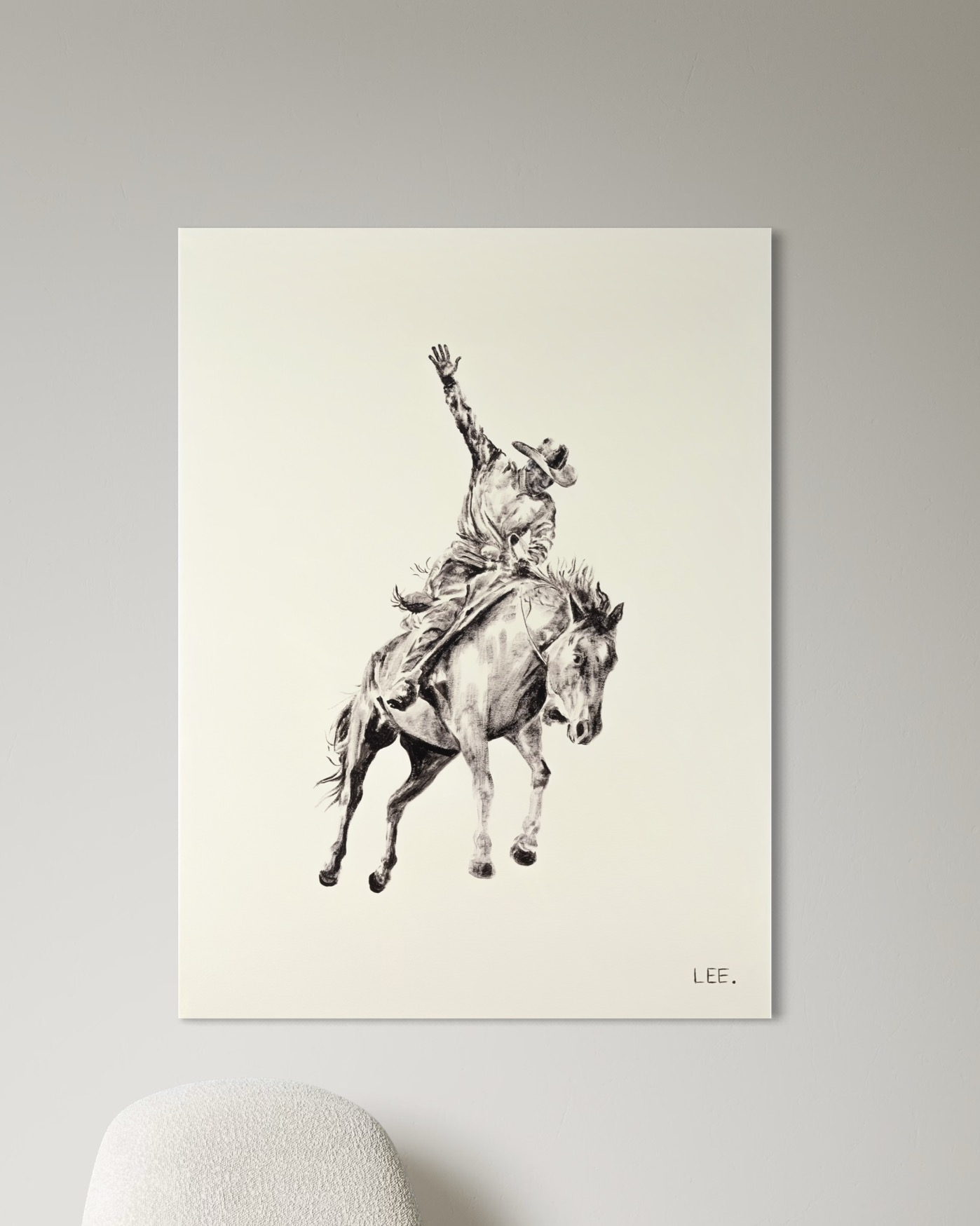 'Hold the Line' - Quality Print