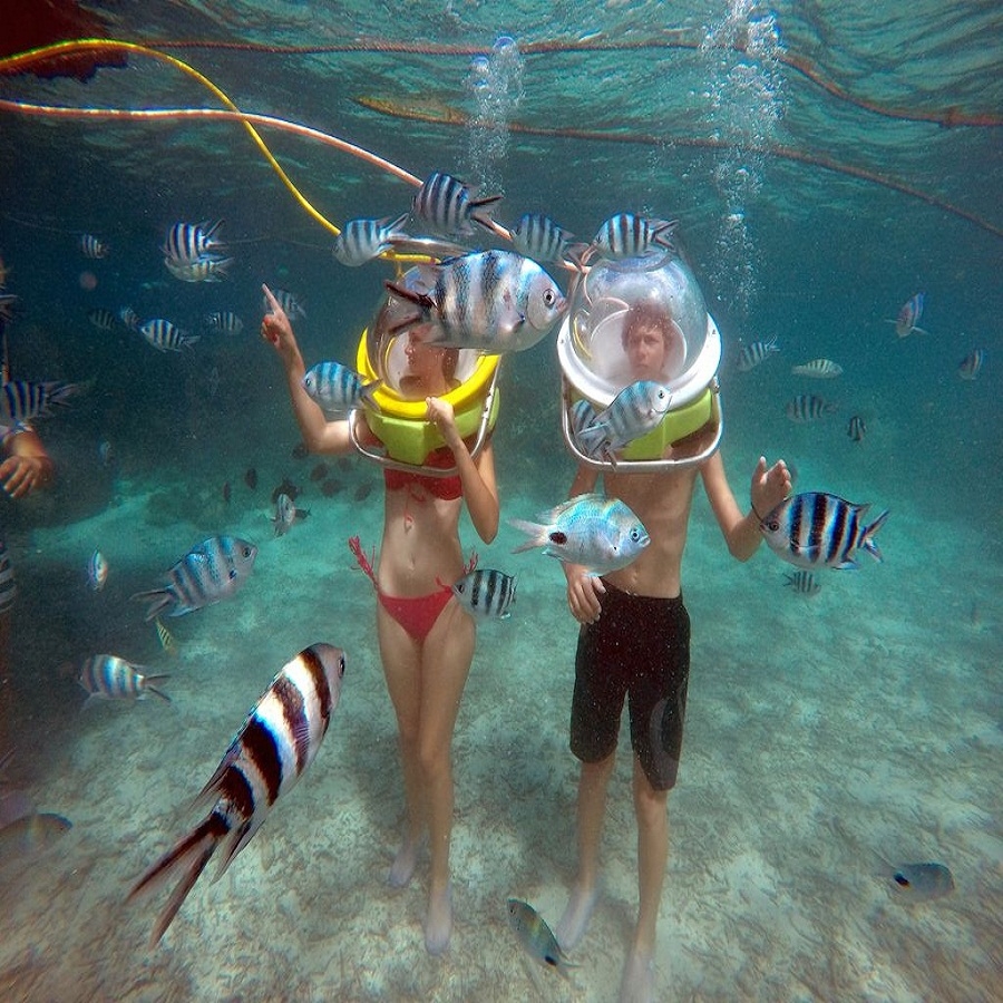 Sea Walk Under water