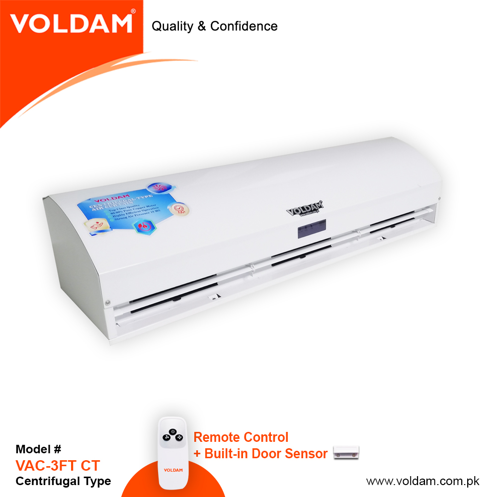 Voldam Air Curtain 3 feet Industrial Series Centrifugal Type 18 MS