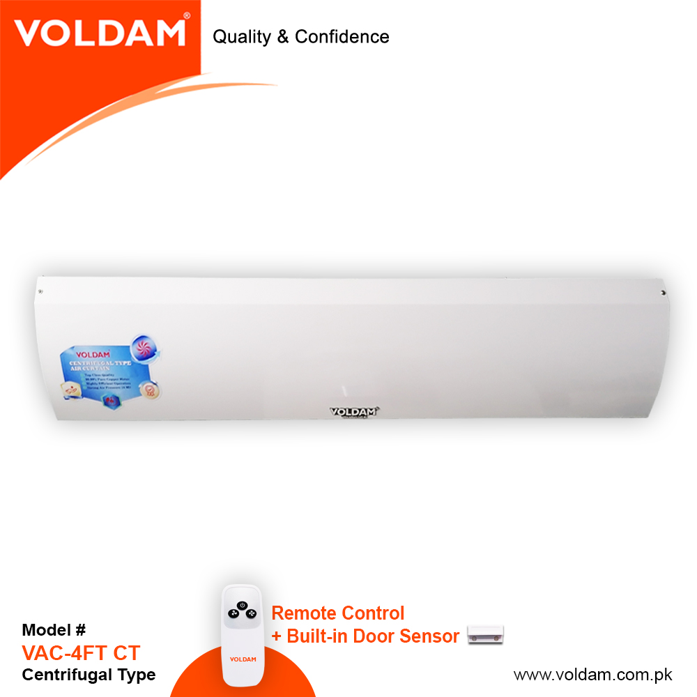 Voldam Air Curtain 4 feet Industrial Series Centrifugal Type 18 MS
