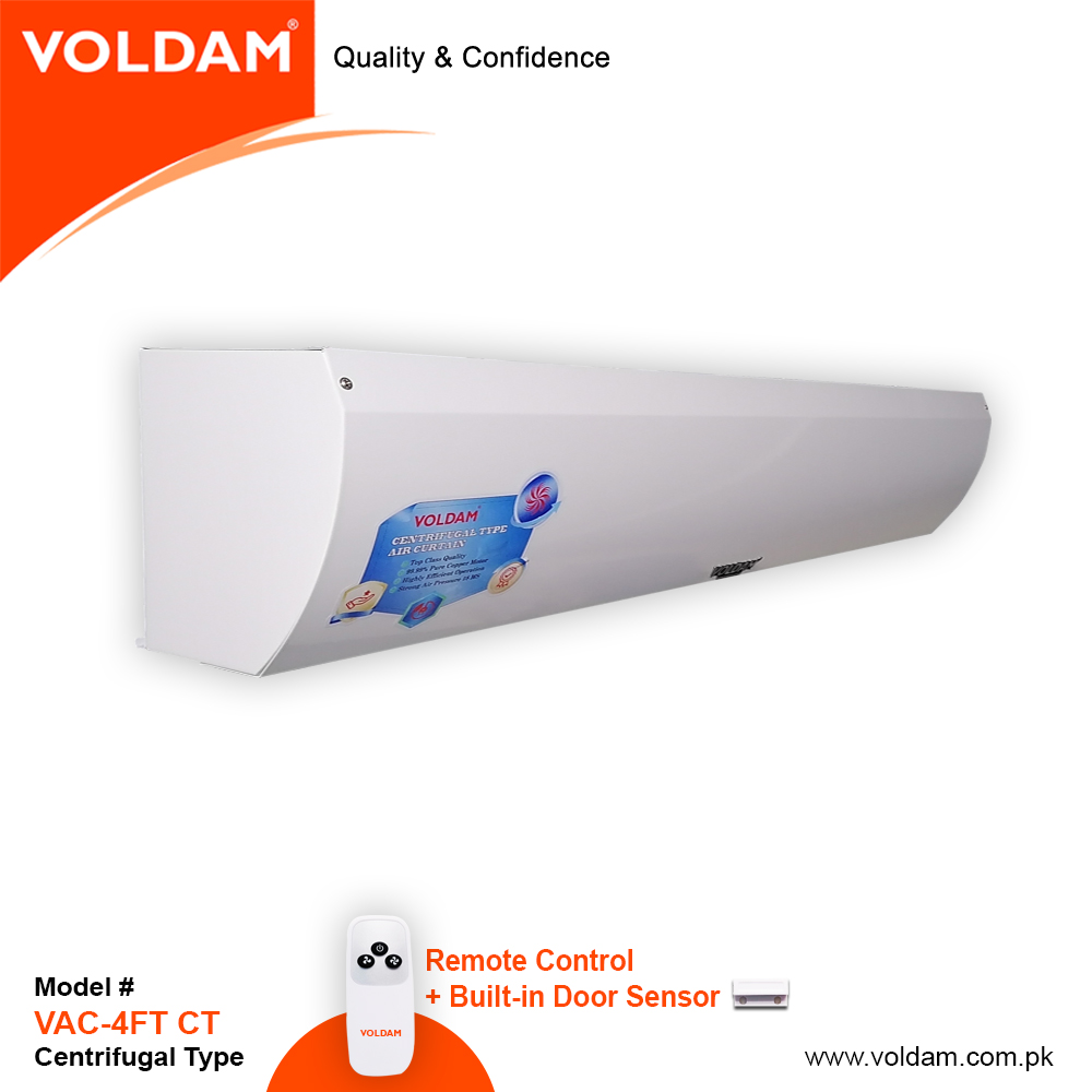 Voldam Air Curtain 4 feet Industrial Series Centrifugal Type 18 MS