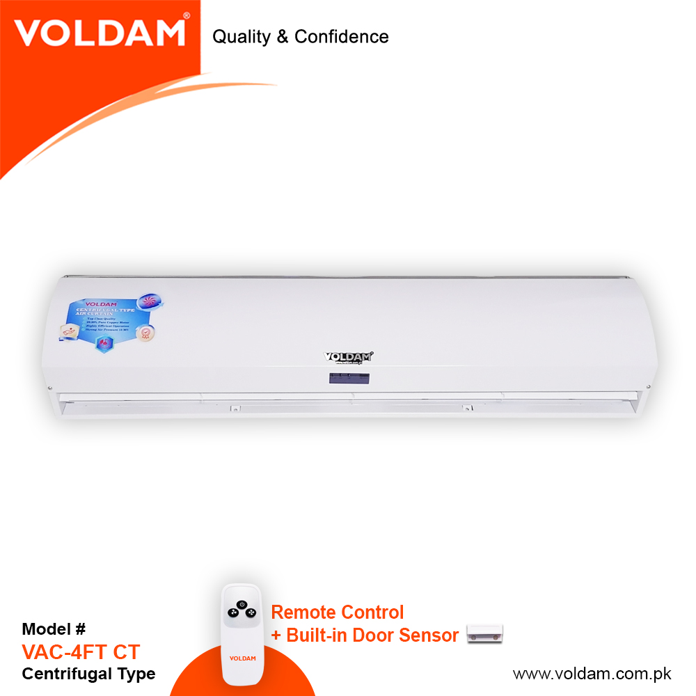 Voldam Air Curtain 4 feet Industrial Series Centrifugal Type 18 MS