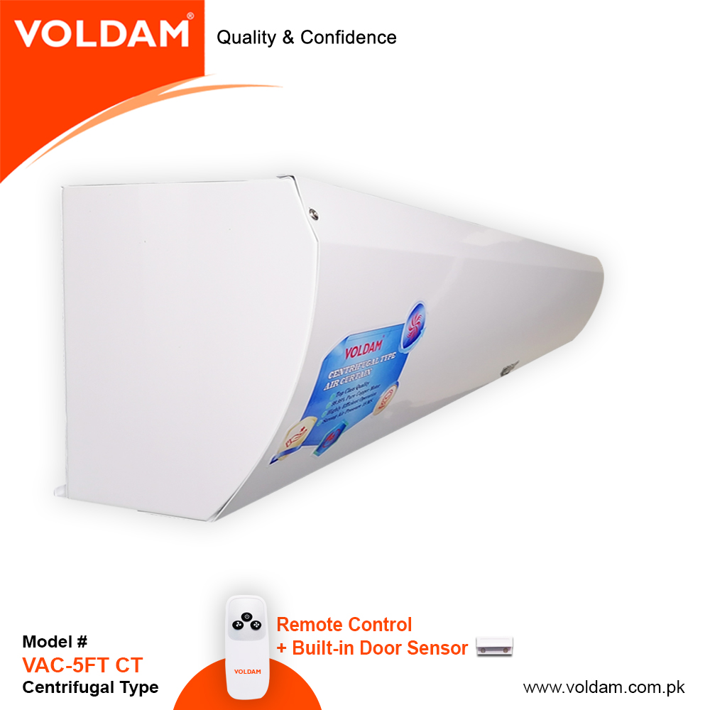 Voldam Air Curtain 5 feet Industrial Series Centrifugal Type 18 MS