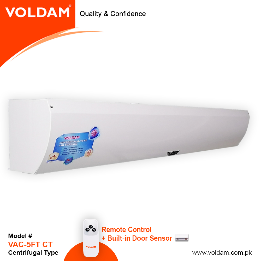 Voldam Air Curtain 5 feet Industrial Series Centrifugal Type 18 MS