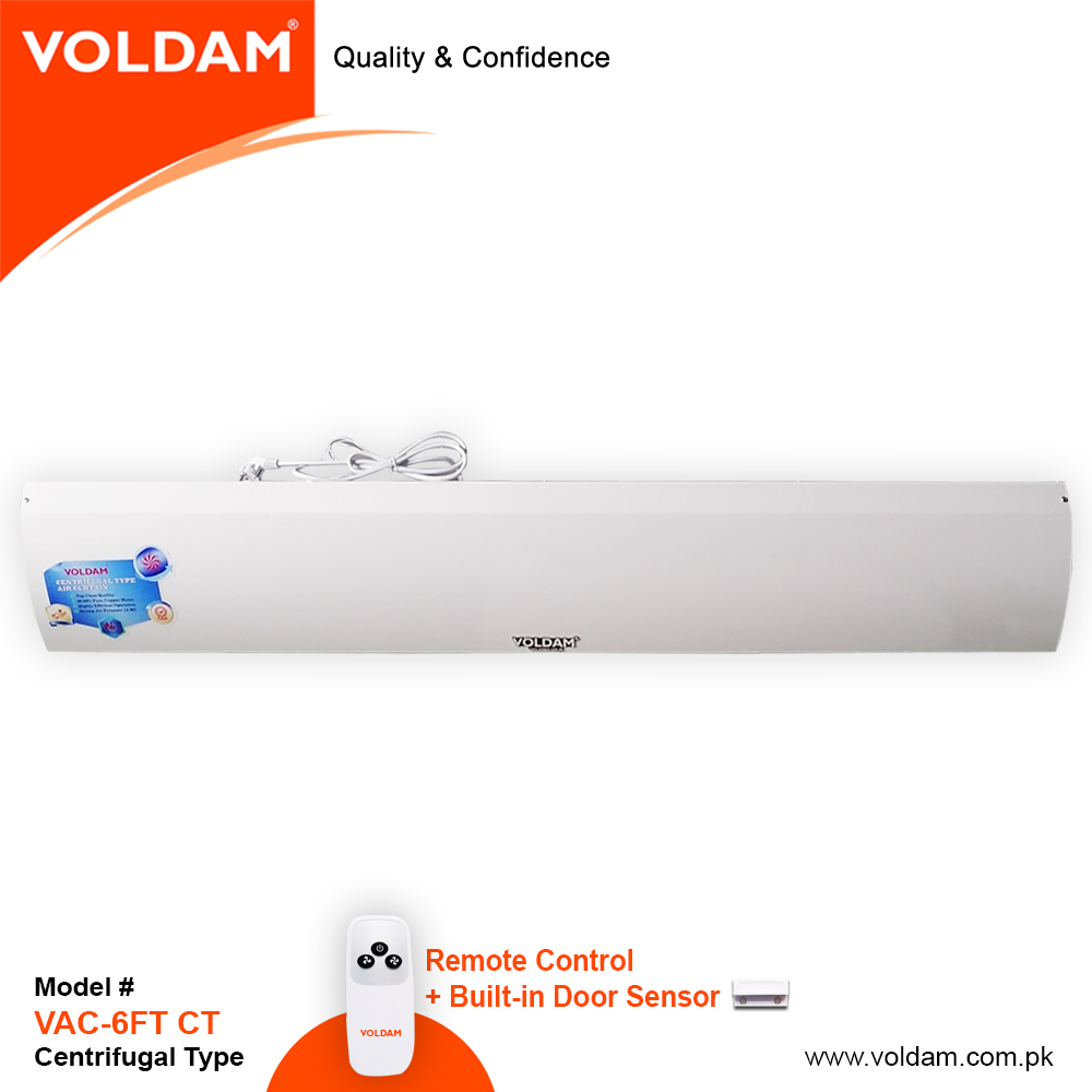 Voldam Air Curtain 6 feet Industrial Series Centrifugal Type 18 MS