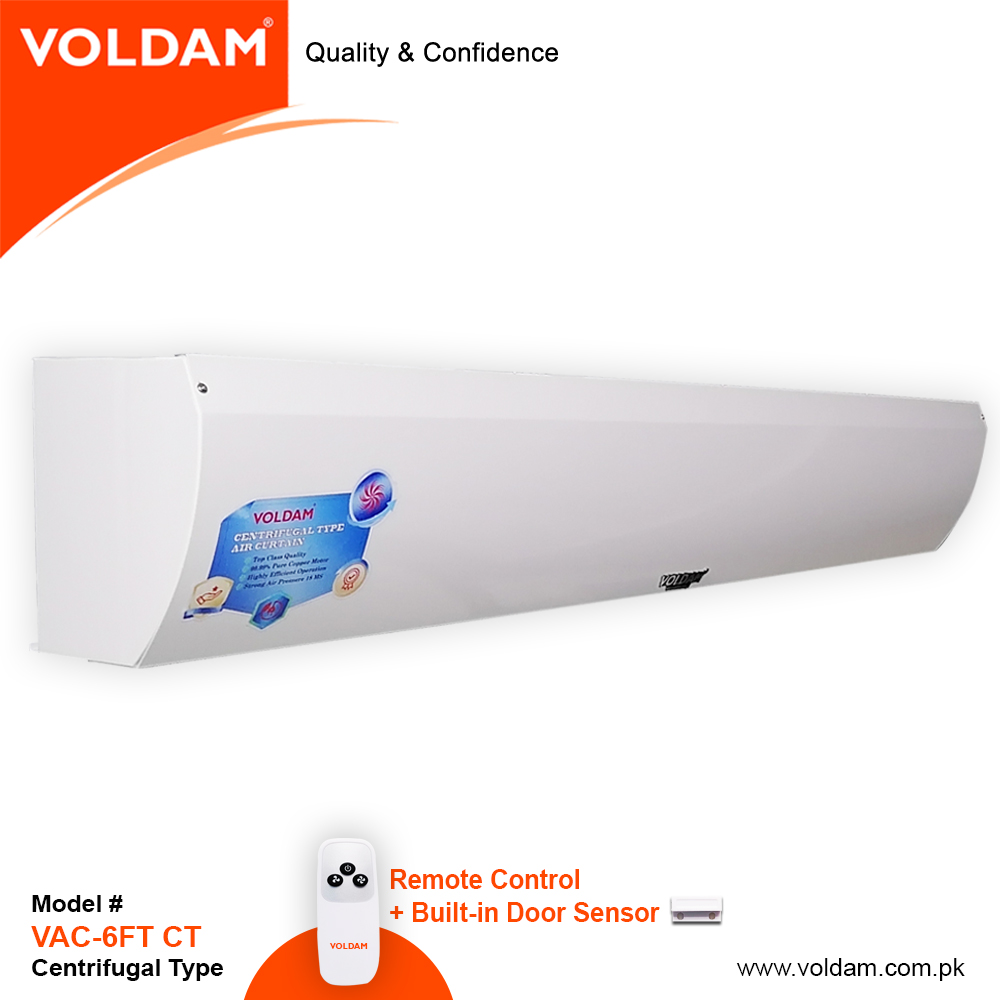 Voldam Air Curtain 6 feet Industrial Series Centrifugal Type 18 MS