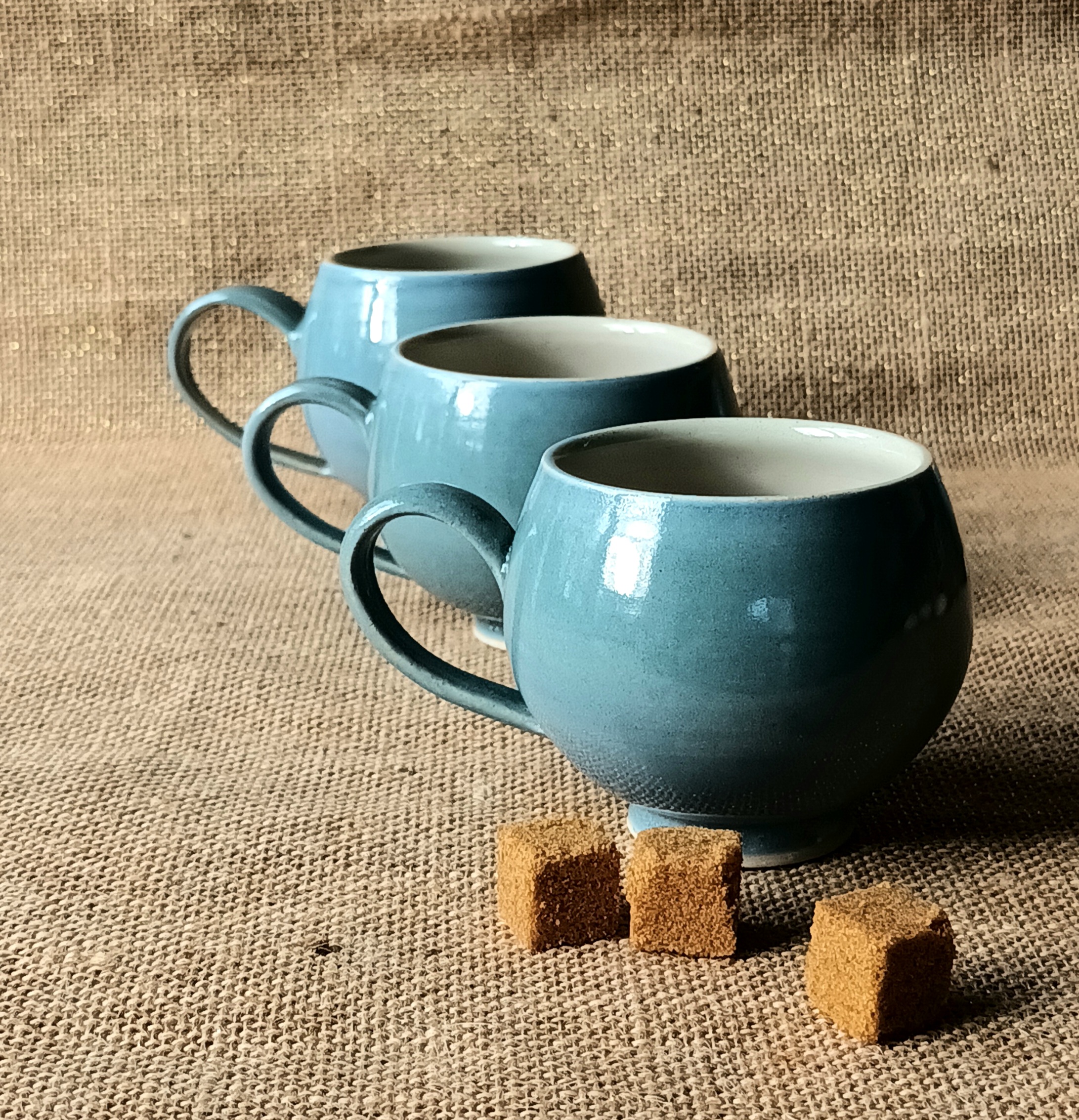 Tasse cocon bleue
