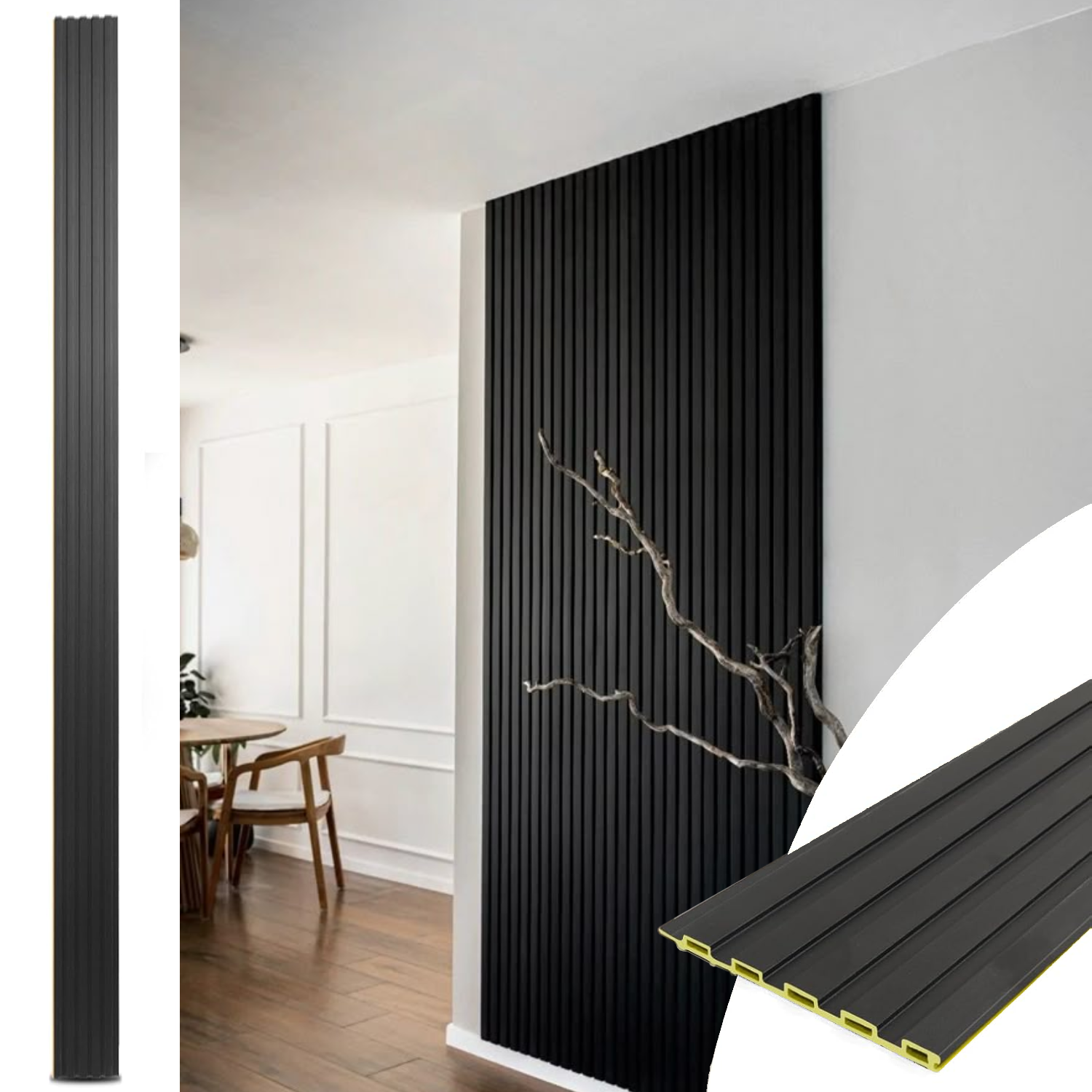 CC150 (2900*150*7mm) - Negro