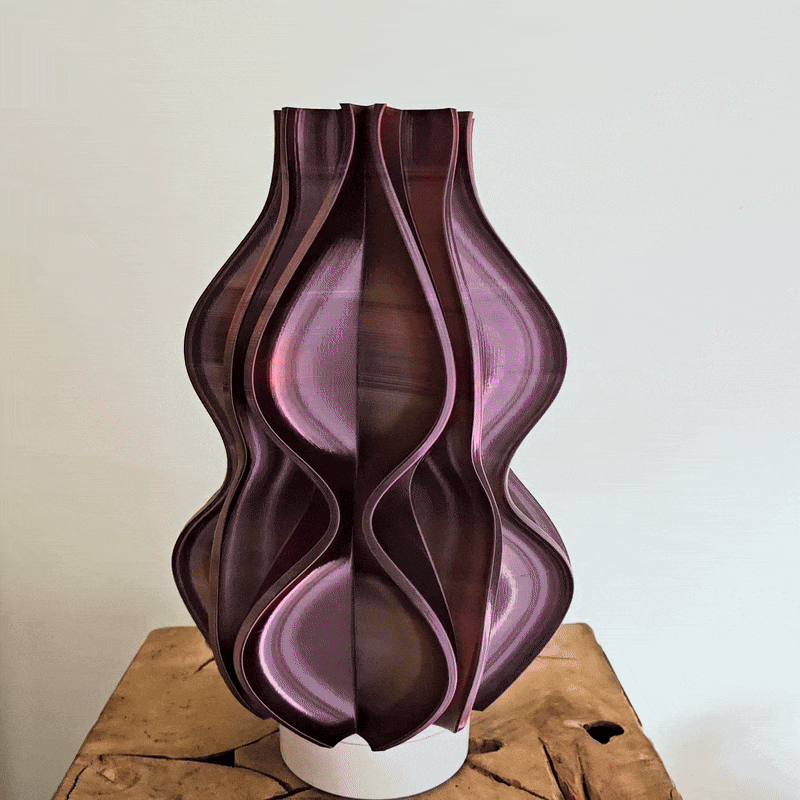 Vaas FLUX | Rood & Paars & Goud & Zwart