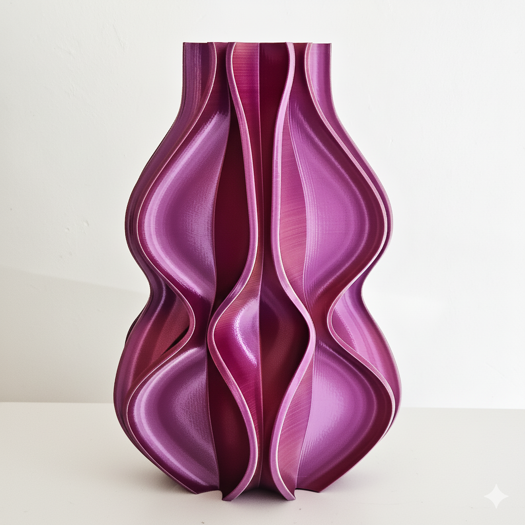 Vaas FLUX | Rood & Paars & Goud & Zwart