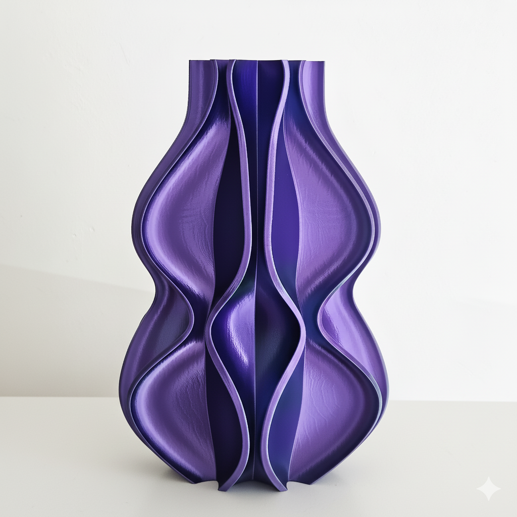 Vaas FLUX | Rood & Paars & Goud & Zwart