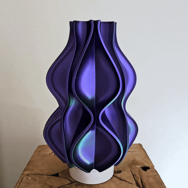 Vaas FLUX | Paars & Groen