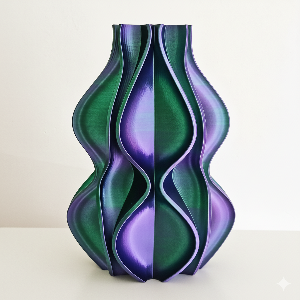 Vaas FLUX | Paars & Groen