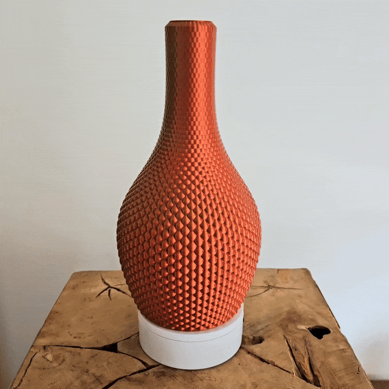 Vaas ELANCE PATTERN | Goud & Koper